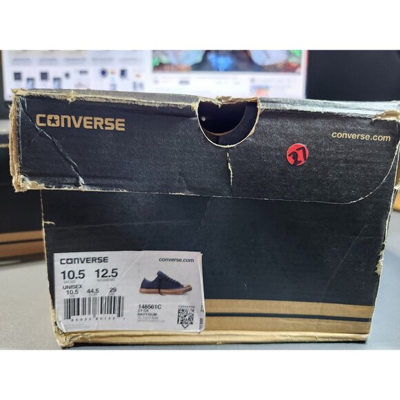 Converse Navy Men's 10.5 M 12.5W new - Picture 6 of 6